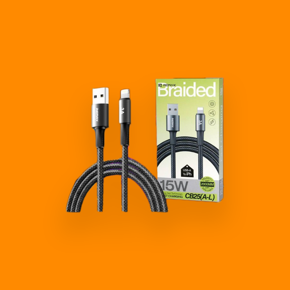 CB25 A-C Braided Data Cable Remax