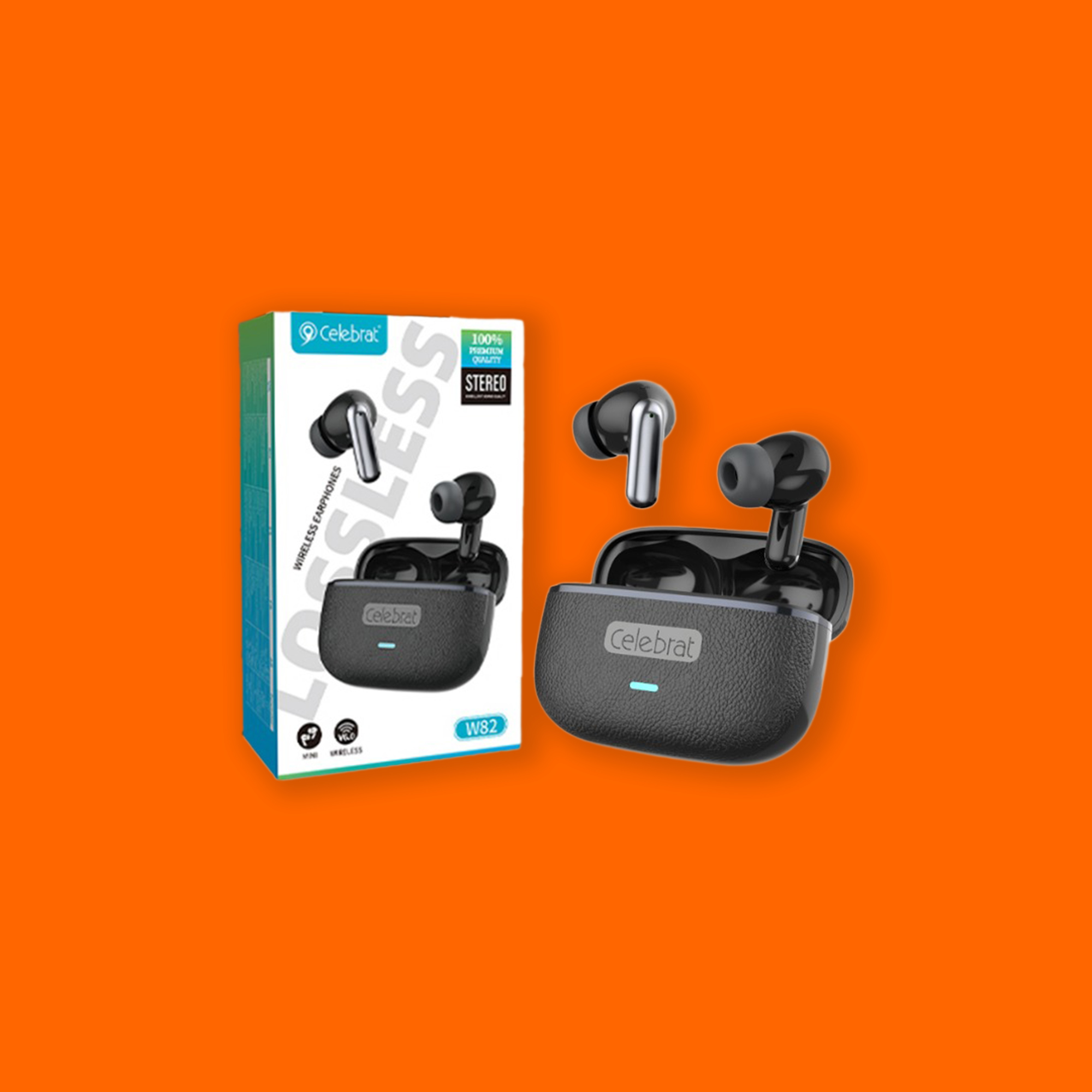 W75 Mini TWs Headset Celebrate
