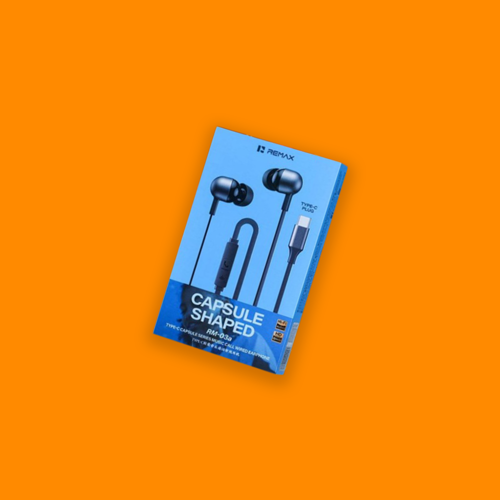 RM-03A Type-C Wired Earphone Remax