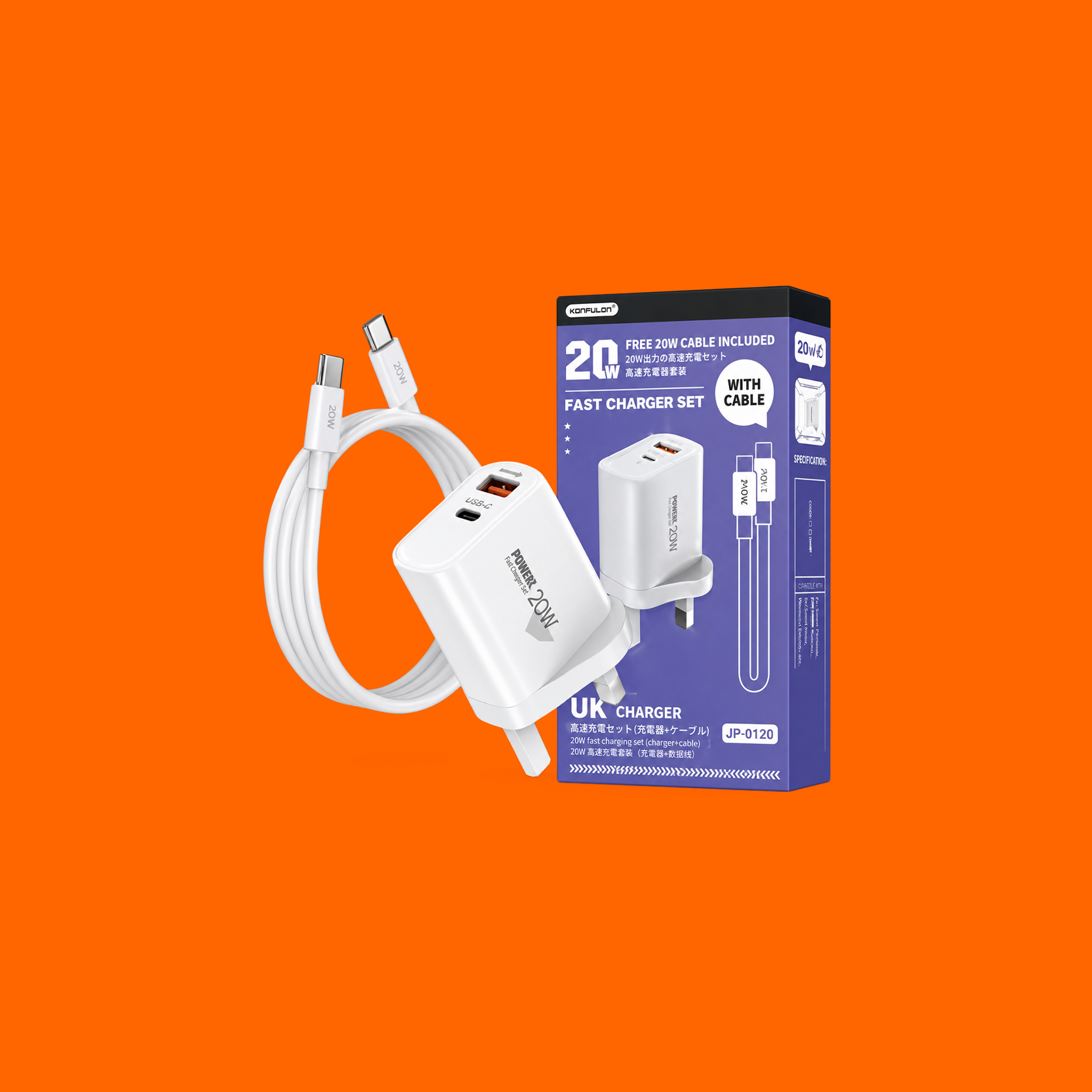 RP-U120 20W Fast Charger Adapter Remax