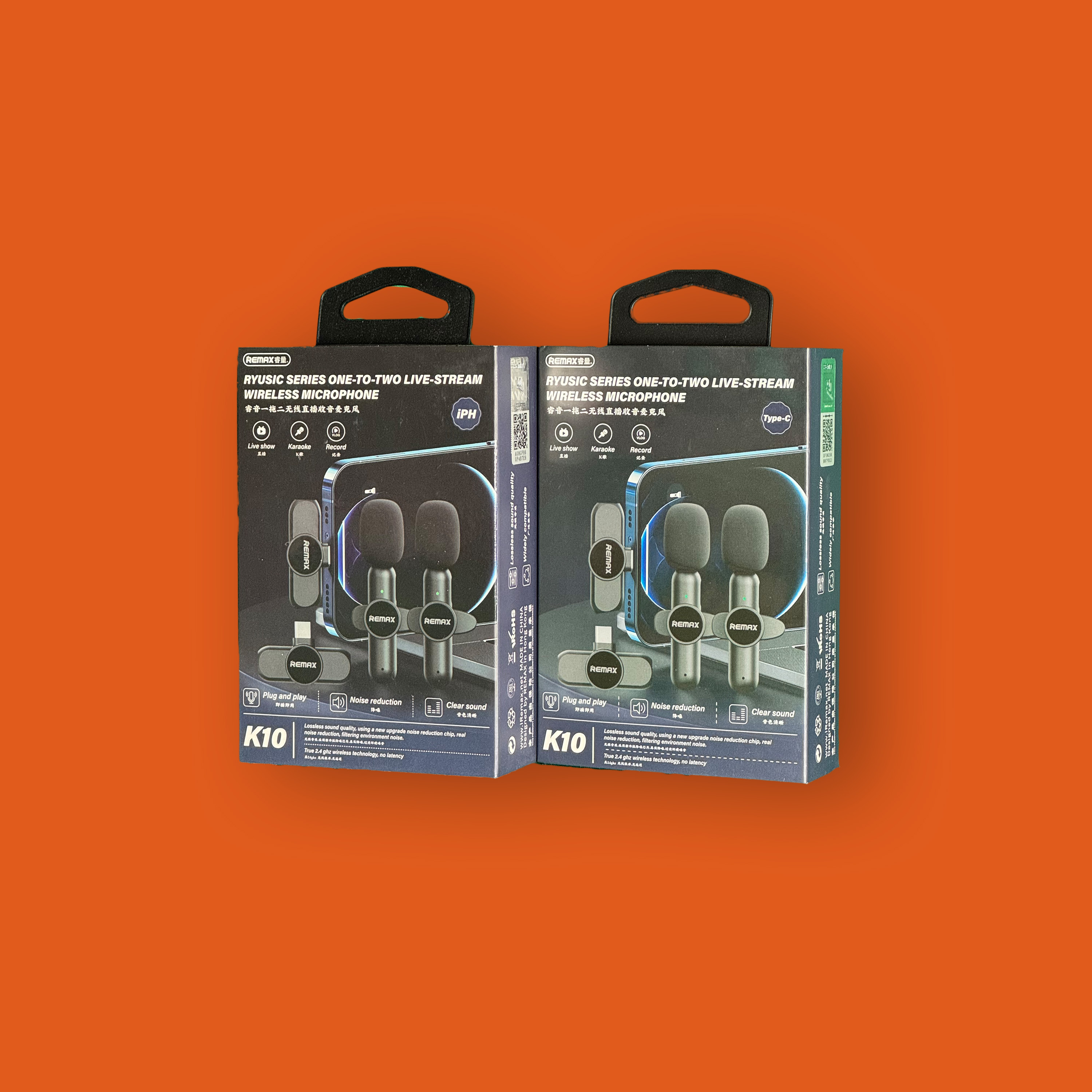 K10 Wireless Mic Lightning
